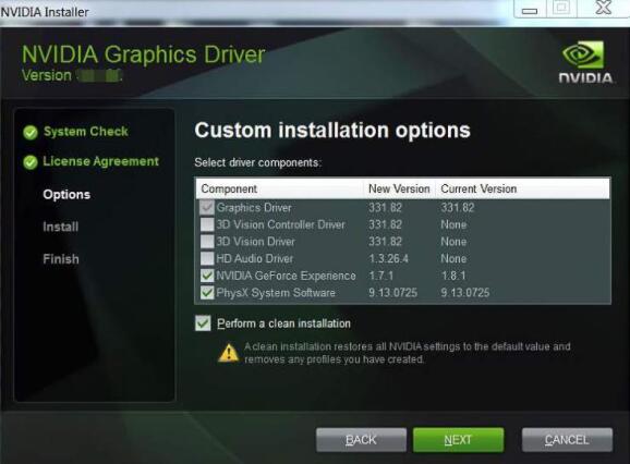 Nvidia graphics driver windows 10 fail